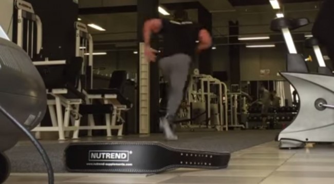 Treino de domingo com o atleta Benjamin Radic